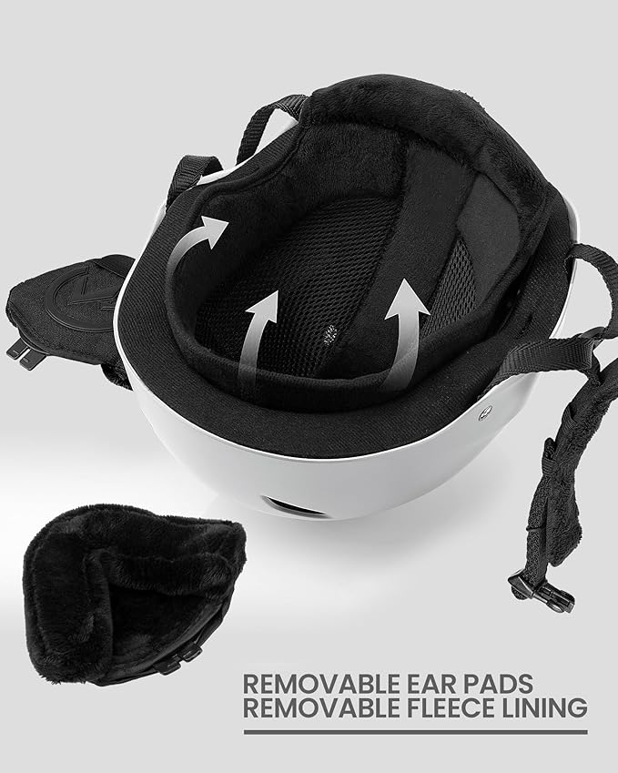 OutdoorMaster Kelvin Ski Helmet - Snowboard Helmet for Men, Women & Youth