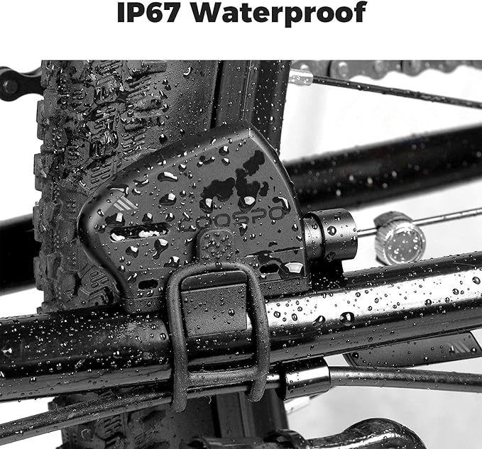 COOSPO Cadence and Speed Sensor, 2 in 1 Bluetooth ANT+ RPM Cycling Cadence Sensor, Wireless Bike Speed Sensor for Bicycle, Compatible Cycling Computer/Rouvy/Peloton/Wahoo APP