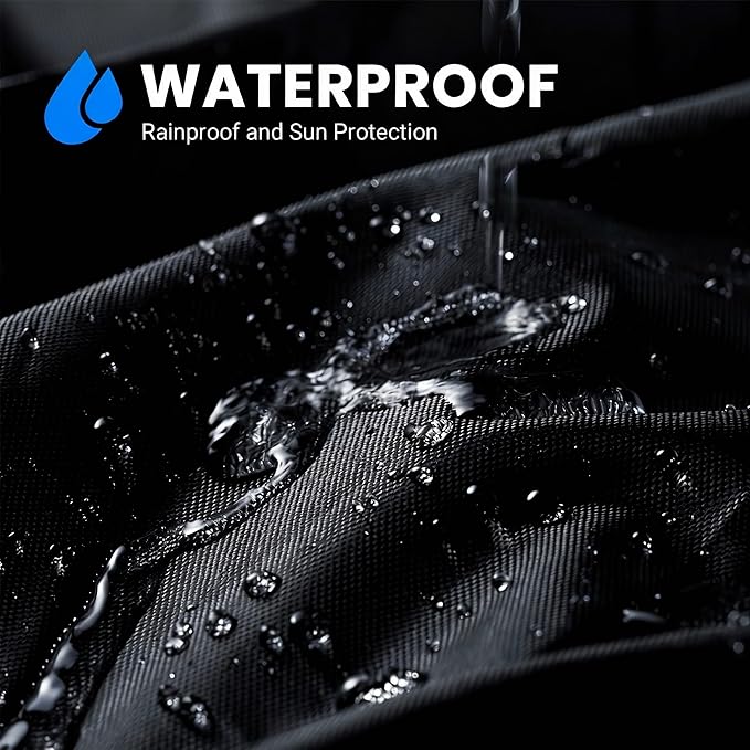 Favoto Bike Cover Waterproof Outdoor - Bicycle Cover for 2 Bikes XXL Sun Rain Dust Wind Protection Heavy Duty with Storage Bag Bike Tarp for Mountain, Road & Electric Bikes