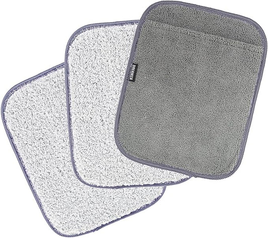 Bowling Towel Shammy Pad, Wearable Bowling Ball Towel Glove, Dual-Sided Microfiber Bowling Rag for Easy, Gentle, Deep Cleaning - Bowling Accessories for Men Women