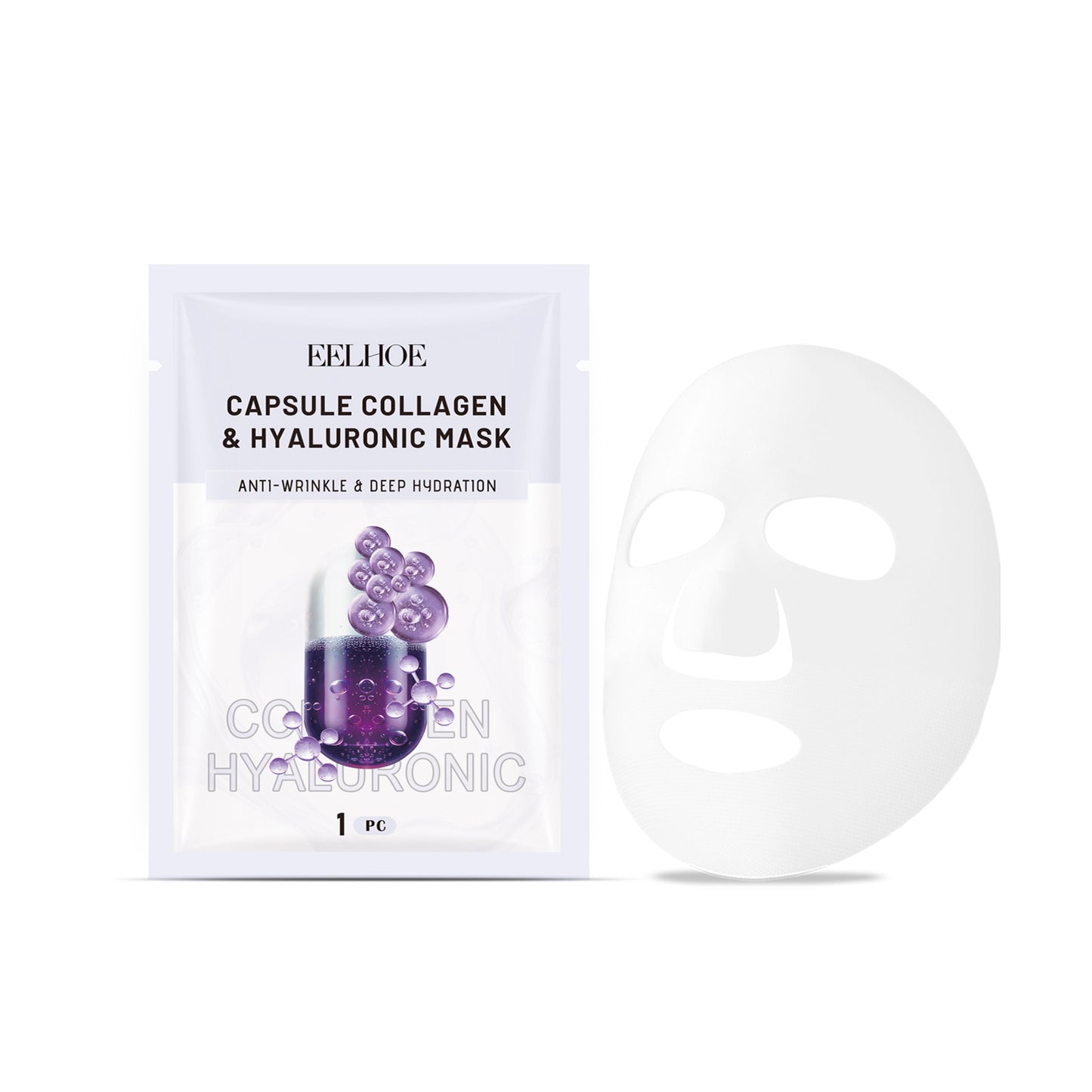 EELHOE Collagen Mask Pack Hydrating Moisturizing Lifting Facial Skin Moisturizing Skin