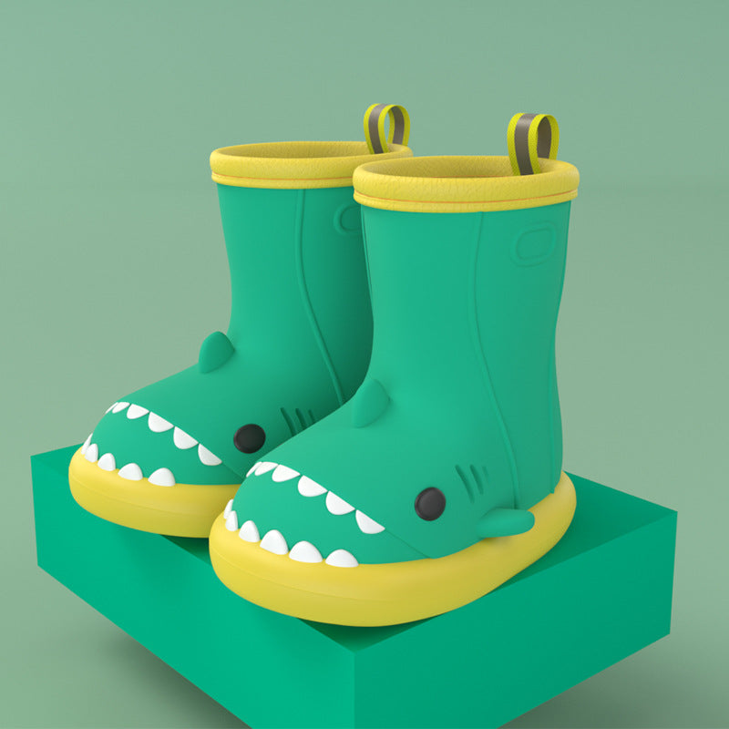 Shark Kids Rain Boots for Outdoor Fun