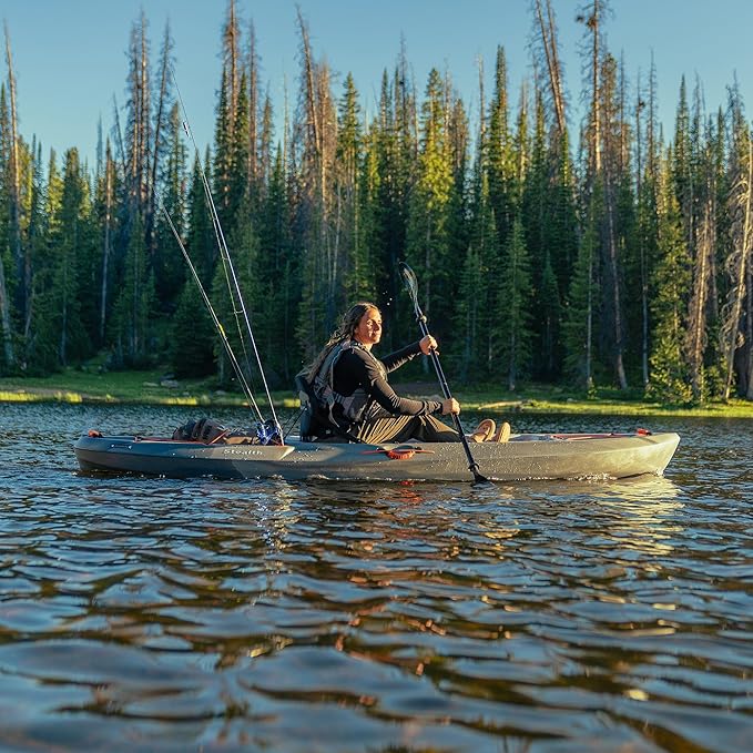 Lifetime Stealth Angler Kayak, Sit-On-Top Fishing Kayak, 11’