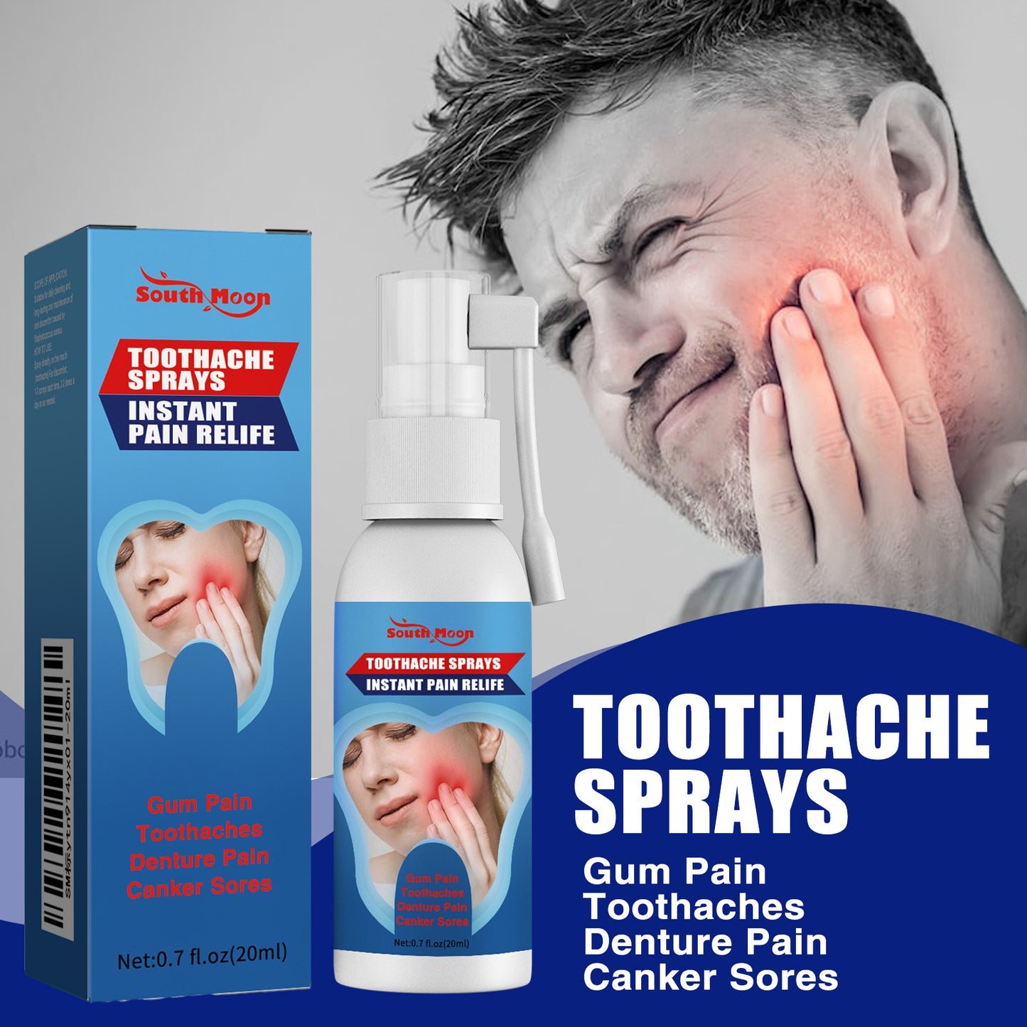 Caring For Teeth And Oral Care Spray
