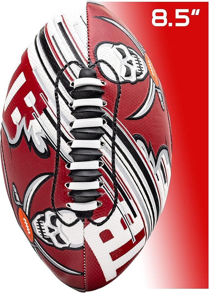 Franklin Sports NFL Team Mini Footballs - Youth 8.5" Official NFL Licensed Football + Air Pump Set