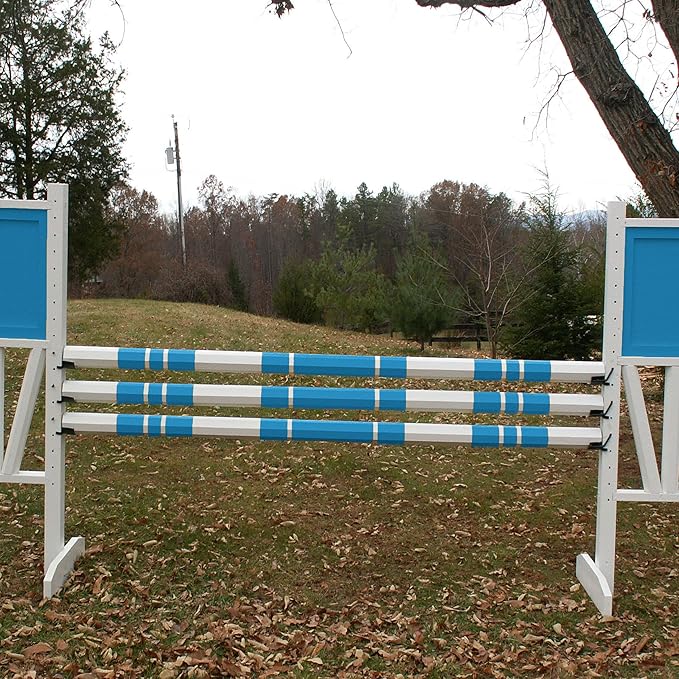 3 Stripe 1 Color Cut Rails, Poles #802 Wood Horse Jumps