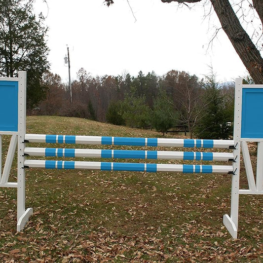 3 Stripe 1 Color Cut Rails, Poles #802 Wood Horse Jumps