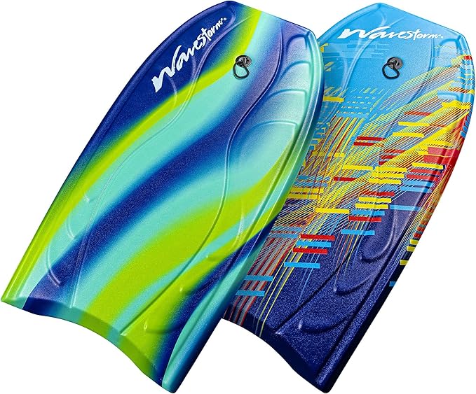 Wavestorm 40" Bodyboard 2-Pack , Blue red and Blue Yellow