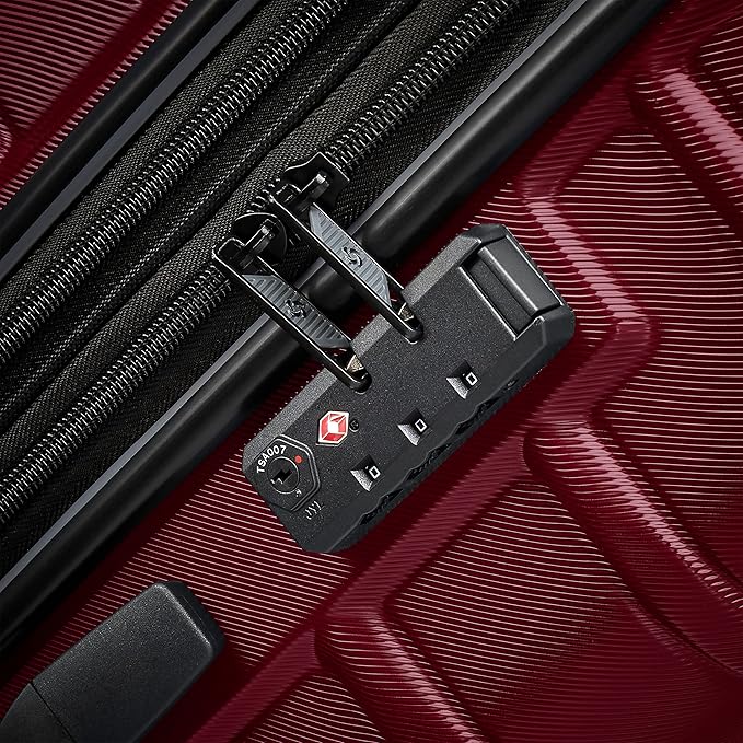 Samsonite Omni 2 ハードサイド 拡張可能 スピナーホイール付きスーツケース 2点セット (19/24), ナチュールメルロー
