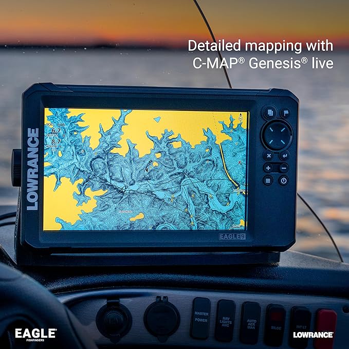 Lowrance Eagle 4", 5", 7" and 9" Fish Finders with IPS Screen