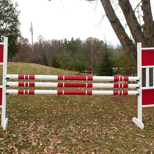 3 Stripe 1 Color Cut Rails, Poles #802 Wood Horse Jumps