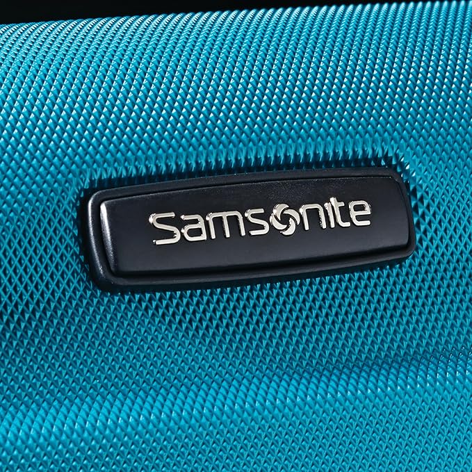Samsonite Omni PC ハードサイド 拡張可能荷物 スピナーホイール付き カリビアンブルー 2点セット (20/28)