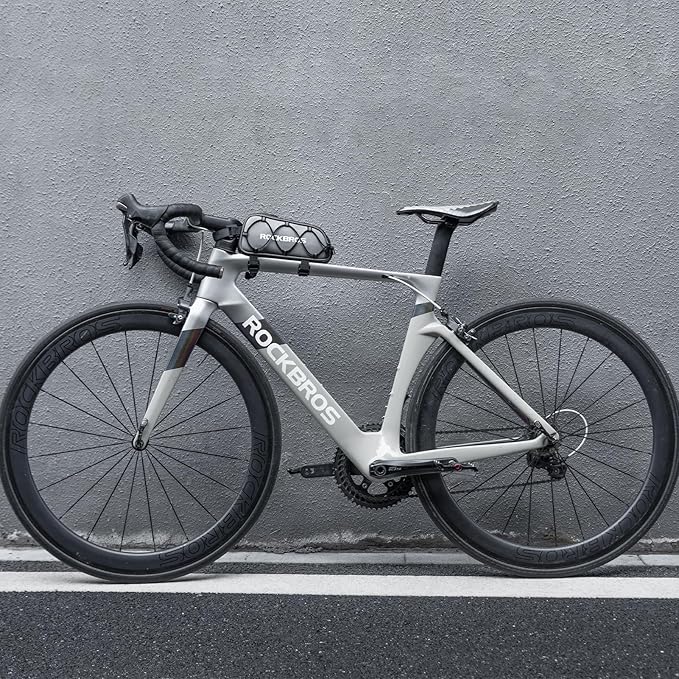 ROCKBROS Top Tube Bike Bag Bicycle Front Frame Bag Top Tube Bag Bike Accessories Pouch (STYLE 3)