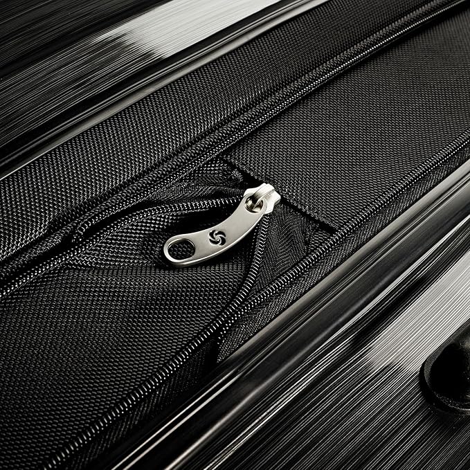 Samsonite Winfield 2 ハードサイド 拡張可能 スピナーホイール付きスーツケース、チャコール、24インチ（受託手荷物Mサイズ）