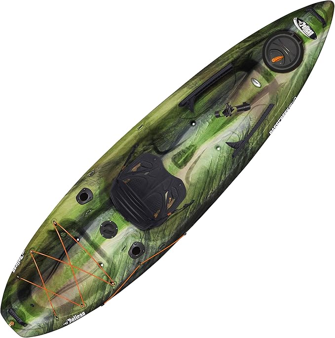 Pelican Sit-on-top Fishing Kayak Kayak 10 Feet Lightweight one Person Kayak Perfect for Fishing