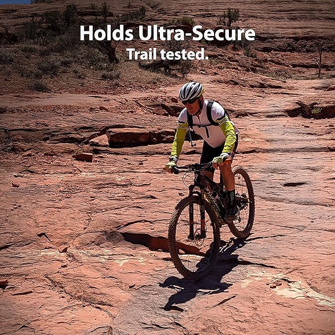 Elevation Lab AirTag Mountain Bike - TagVault™ - The Hidden AirTag Fork Mount | for Tapered Head Tubes | Anti-Theft, Ultra-Secure (2 Pack)