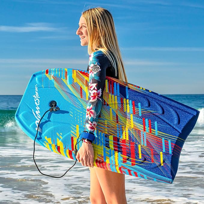 Wavestorm 40" Bodyboard 2-Pack , Blue red and Blue Yellow