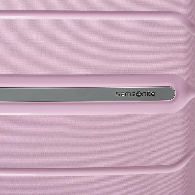 サムソナイト フリーフォーム 2ピース荷物セット - 機内持ち込み＆大型受託手荷物 デュアルスピナーホイール付き - 丈夫なポリプロピレン製ハードシェル - TSAロック、航空会社承認 - 拡張可能なハードシェル - ピンクローズ