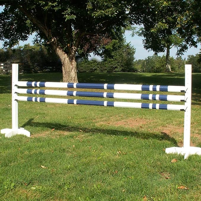 3 Stripe 1 Color Cut Rails, Poles #802 Wood Horse Jumps