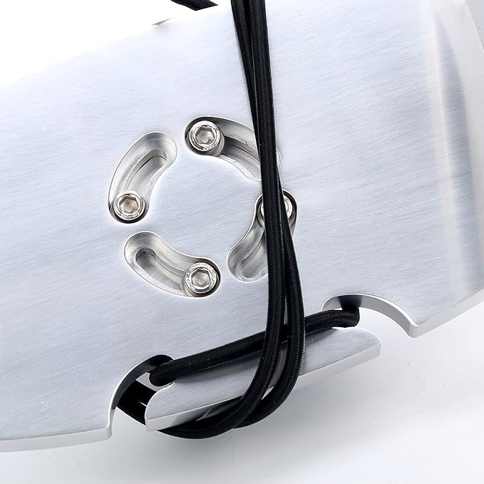Amarine Made Oval Angle Mount Wakeboard Tower Rack Anodized Kneeboard Tower Rack Boat Holder-Fits Clamp Tubing Sizes 1-1/2",1-3/4",2",2-1/8", 2-1/4"