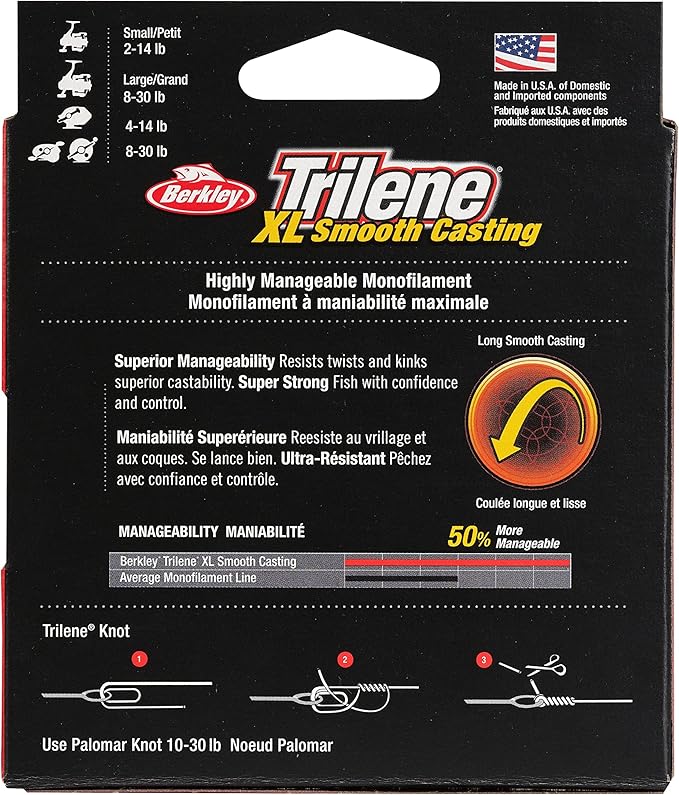Berkley Trilene XL モノフィラメントフィッシングライン