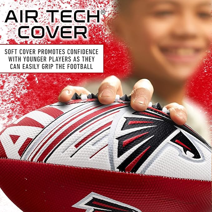 Franklin Sports NFL Team Mini Footballs - Youth 8.5" Official NFL Licensed Football + Air Pump Set