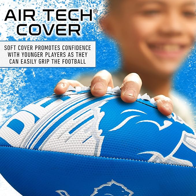 Franklin Sports NFL Team Mini Footballs - Youth 8.5" Official NFL Licensed Football + Air Pump Set