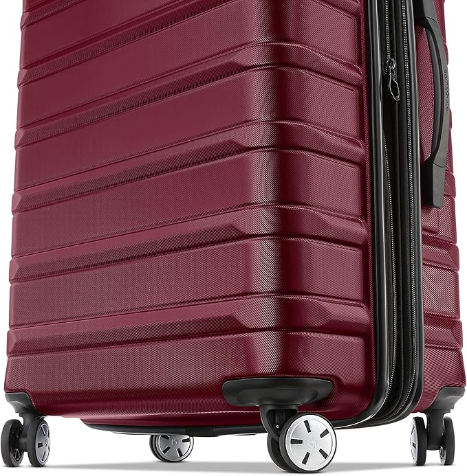 Samsonite Omni 2 ハードサイド 拡張可能 スピナーホイール付きスーツケース 2点セット (19/24), ナチュールメルロー