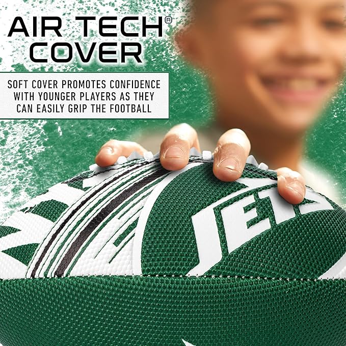Franklin Sports NFL Team Mini Footballs - Youth 8.5" Official NFL Licensed Football + Air Pump Set