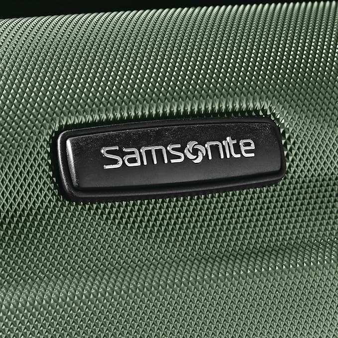 Samsonite Omni PC Hardside Expandable Luggage with Spinner Wheels, Carry-On 20-Inch, Army Green