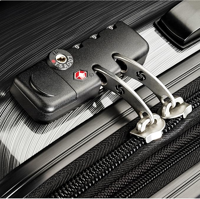 Samsonite Winfield 2 ハードサイド 拡張可能 スピナーホイール付きスーツケース、チャコール、24インチ（受託手荷物Mサイズ）