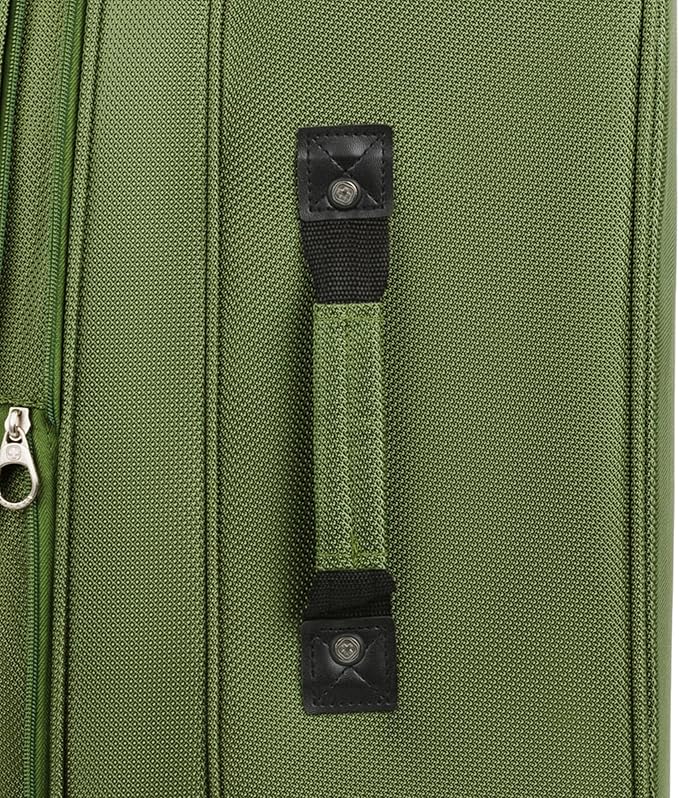 SwissGear Sion Softside Expandable Luggage with Spinner Wheels, Evergreen, 2-Piece Set (21/29)