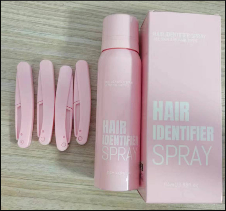 顔剃り用ヘア識別スプレーセット 保湿ダーマプレーナースプレー 顔剃り用スキンケア