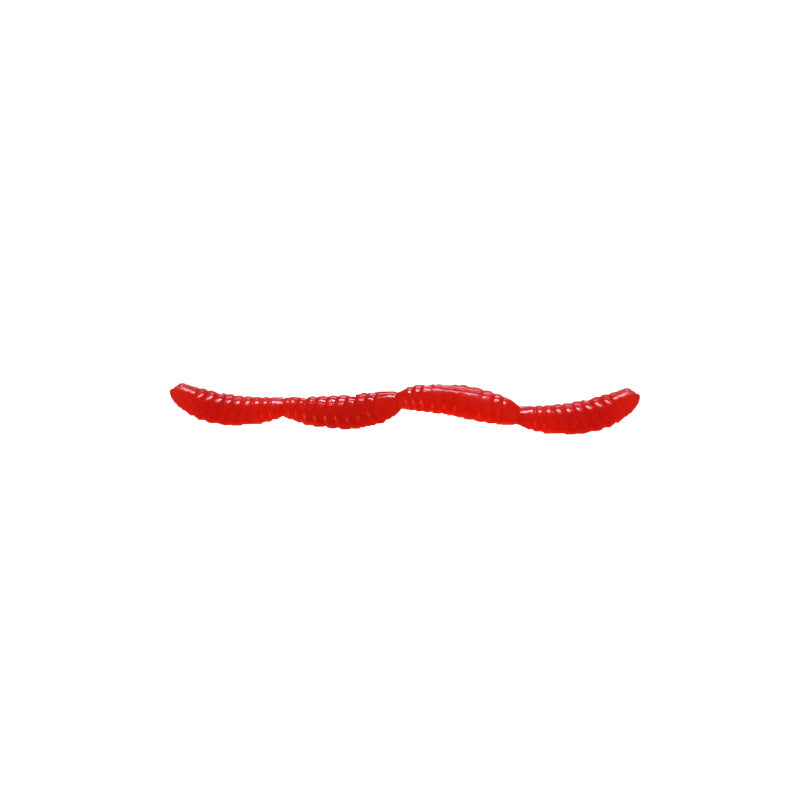 Luya Soft Earthworm Simulation Bait for Fishing Gear