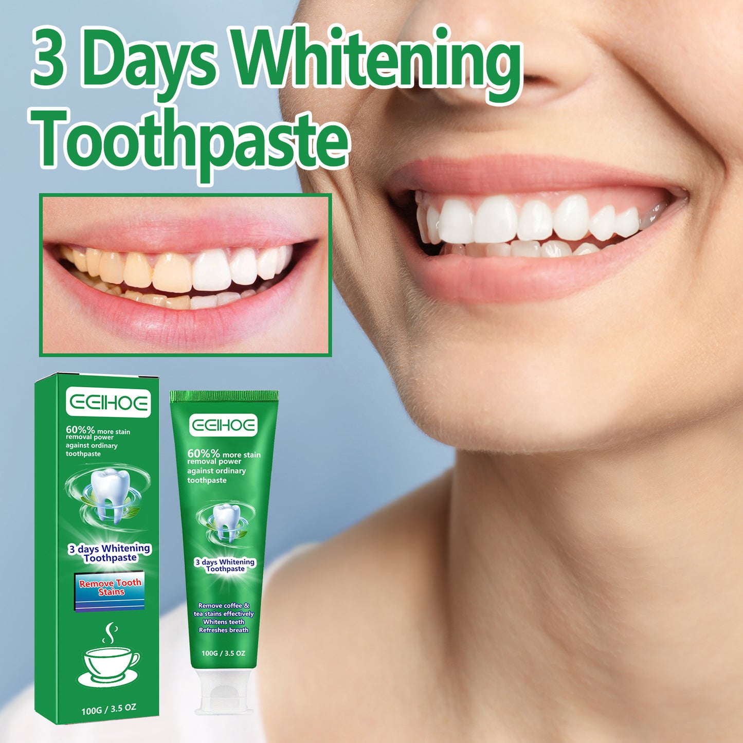 Toothpaste For Cleaning Oral Odor And Protecting Gums