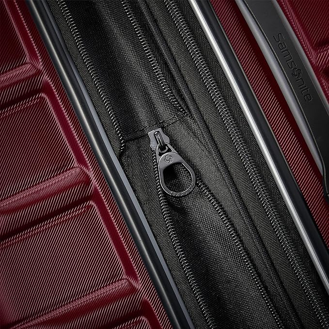 Samsonite Omni 2 ハードサイド 拡張可能 スピナーホイール付きスーツケース 2点セット (19/24), ナチュールメルロー