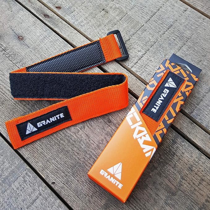 Granite-Design Rockband Bicycle Gear Carrier Strap (Orange)