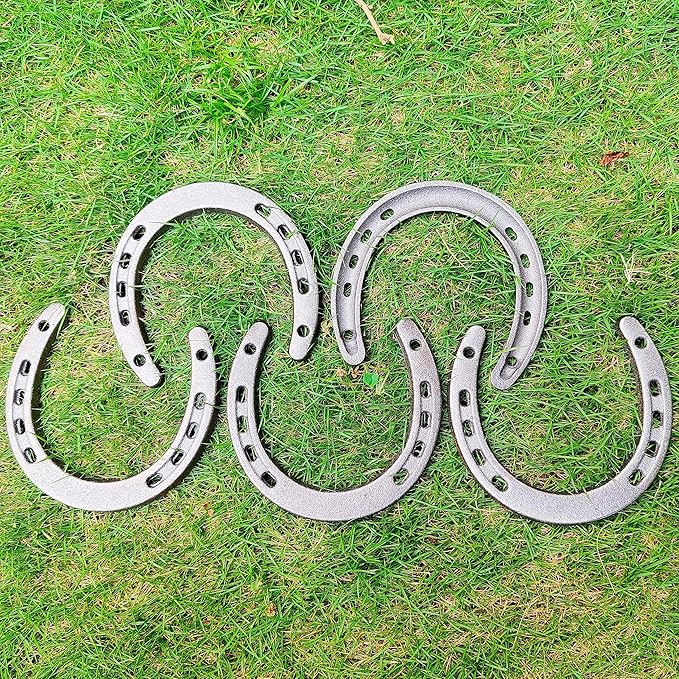 Desyeryamimi 8,12,24 PCS Horseshoe Wall Decor,Lucky Cast Iron Horse Shoes for Decorations,Crafts,Wedding,Birthday,Cowboy Party,Western Party Favors Supplies (24)