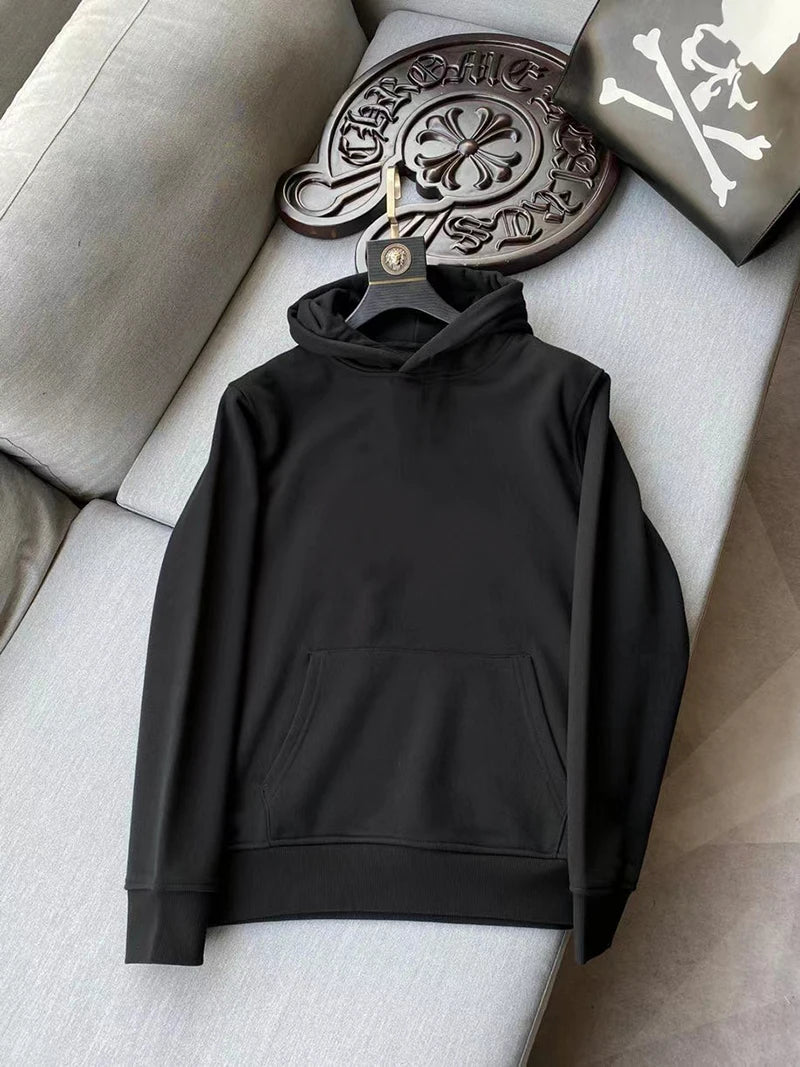 Basketball Men's Hoodie Trend Autumn Winter New Sports Fitness Leisure Loose Skull Pullover Jacket Fleece