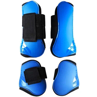Equestrian supplies Horse shin guards Front Hind Leg Boots Horse Leggings Equine Leg Guard Horse Tendon Protection hoof guards