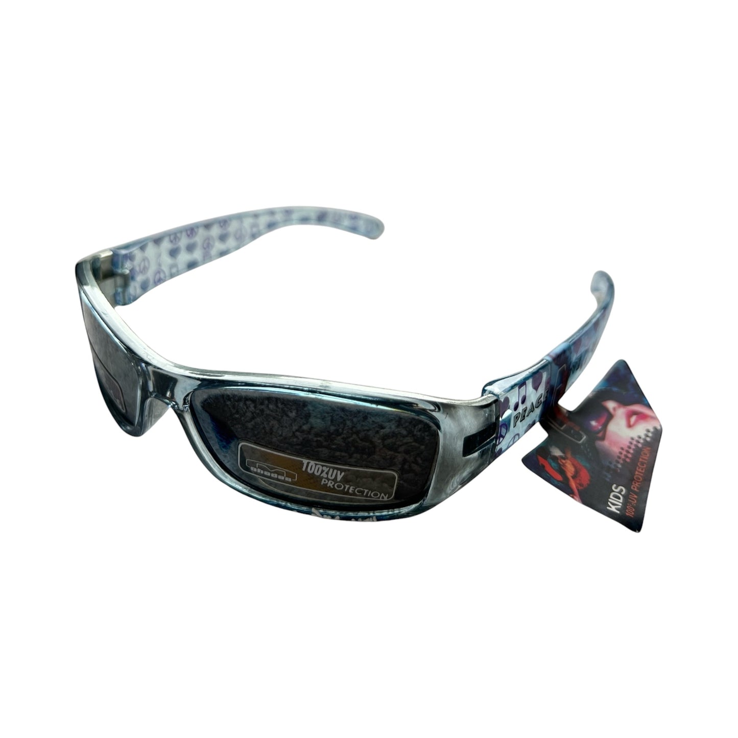 Mountain Shades Kids Snicker Sunglasses - Ages 4-6 (Transparent Aqua)