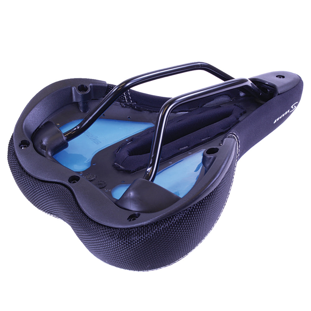 Serfas Dual Density® Women’s Comfort Saddle W/Cutout & Lycra Cover