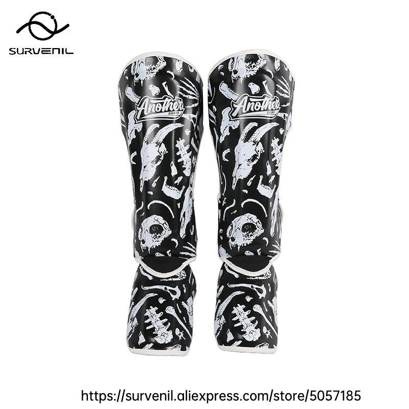 Shin Guards Kickboxing Muay Thai Leg Instep Protection Pads Men MMA Kicking Sparring BJJ Karate Boxing Taekwondo Training Gear