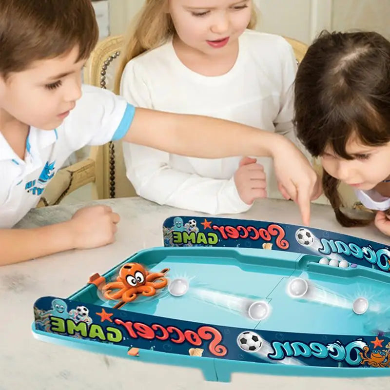 Octopus Soccer Game Tiny Football Game Set Interactive Table Soccer Playset Pinball Game Tiny Football Game Set For Kids