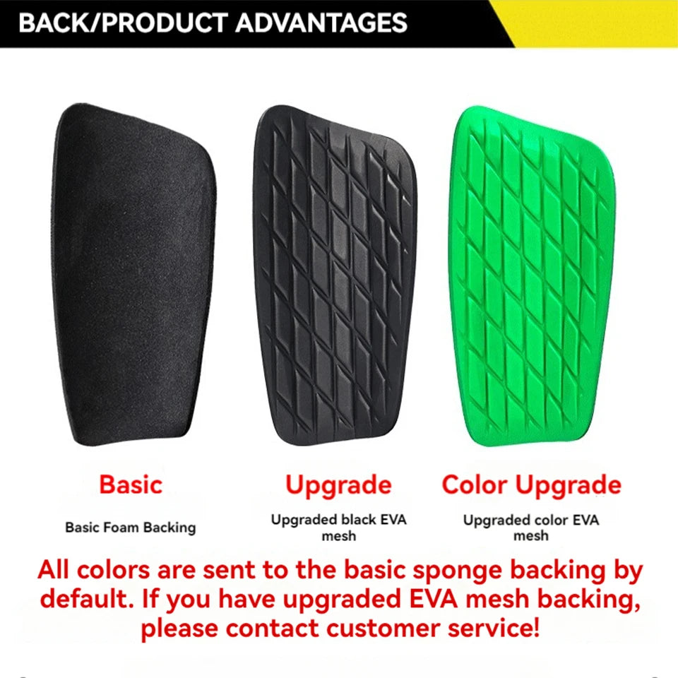 Loogdeel Carbon Fiber Soccer Shin Guards With Case Adult Kids Leg Shin Protect Board Shock Resistance Ultra Light Portable Carry