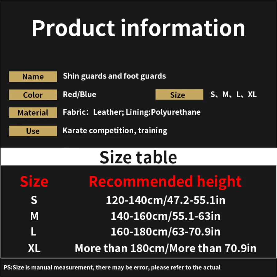 WKF Approved Knee Warmer Shin Guards Karate Shin Pads Legs Protection for Adults Kids Men Women Taekwondo Protects