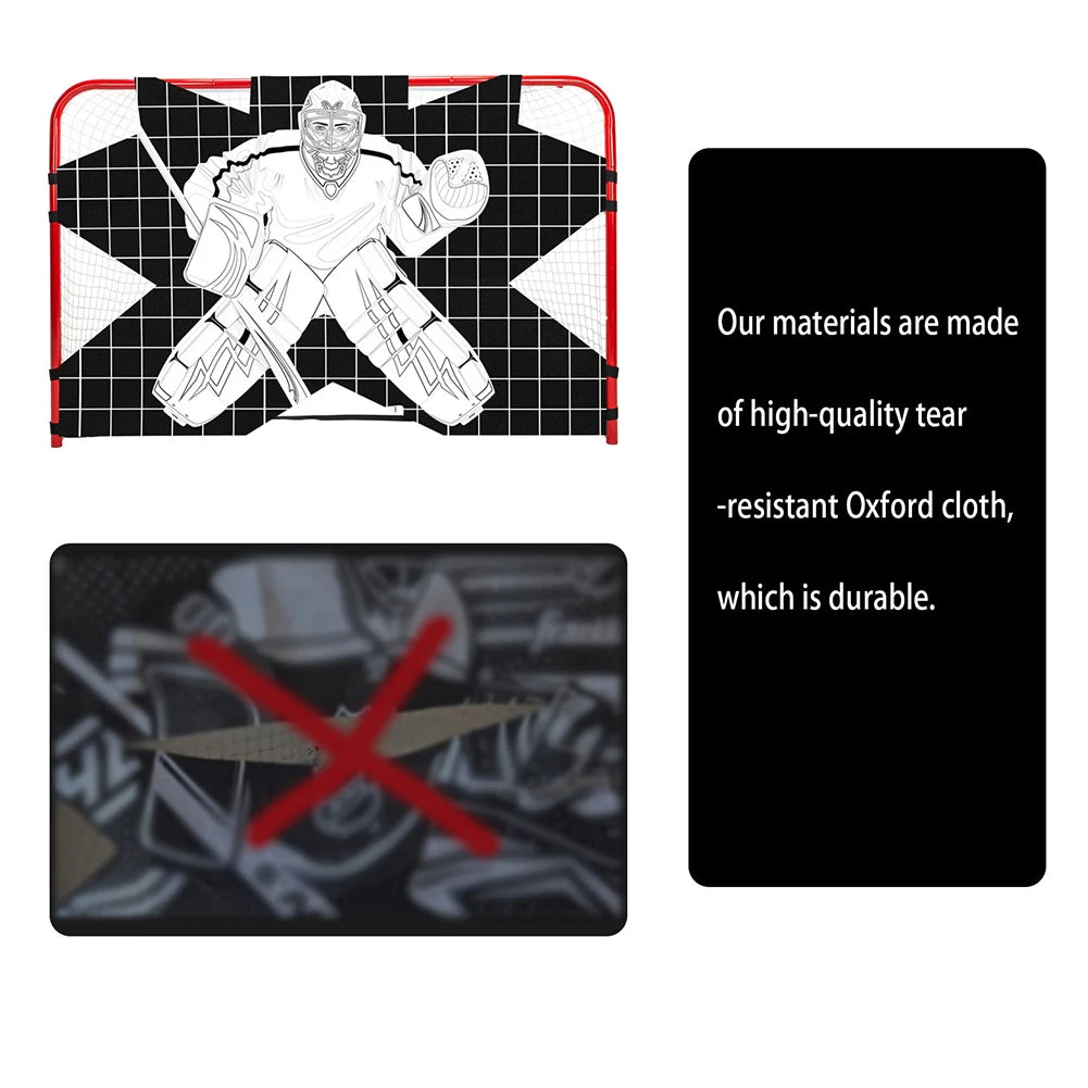 Hockey Goalie Shooting Target Street Hockey Net Goalie Target Hockey Goal Practice Target for Practicing Shooting Accuracy
