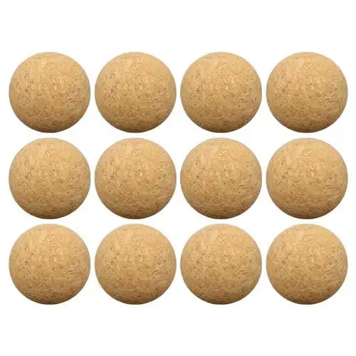 1Pcs/6pcs/12pcs 36mm Cork Solid Wood Foosball Table Soccer Ball Football Baby Foot Fussball Desktop Table Soccer