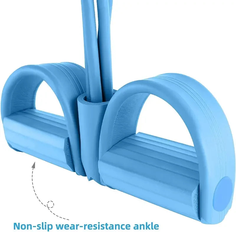 Multifunction Tension Rope Resistance Band Elastic Pedal Puller Leg Stretching Slimming Training Portable Fitness Equipment#fitness equipment, resistance bands, yoga