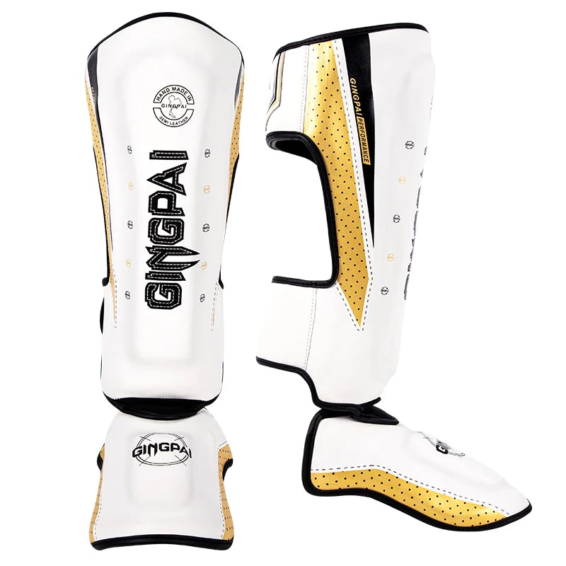 MMA Boxing Shin Guards Ankle Support Adult Men Women Kickboxing Equipment Karate Protectors Sanda Muay Thai Legging Instep Guard